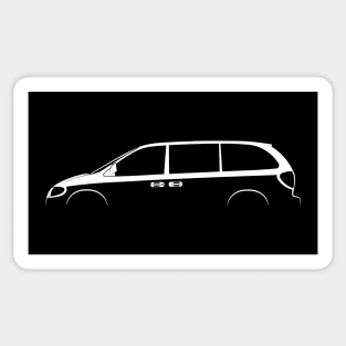 Dodge Caravan (2001) Silhouette Sticker